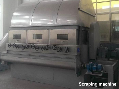 Scraping machine