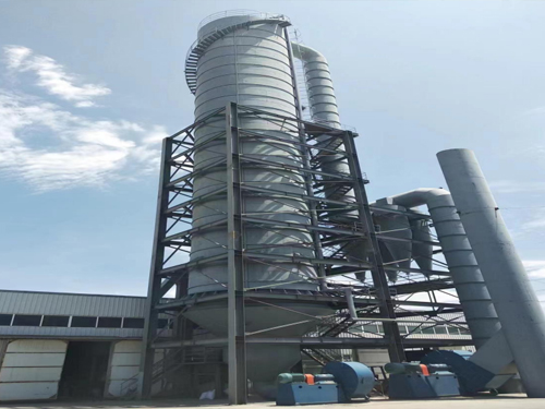 Granulation tower